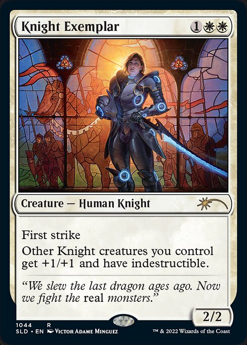 Carta Caballero ejemplar — Secret Lair Drop · SLD · #1044