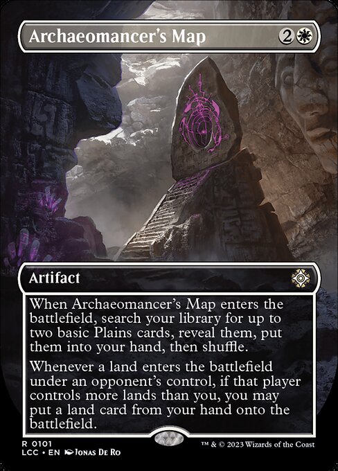 Mapa de arqueomante — The Lost Caverns of Ixalan Commander
