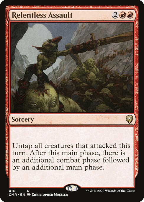 Asalto implacable — Commander Legends