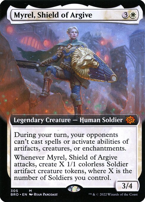 Carta Myrel, Escudo de Argivia — The Brothers' War · BRO · #305