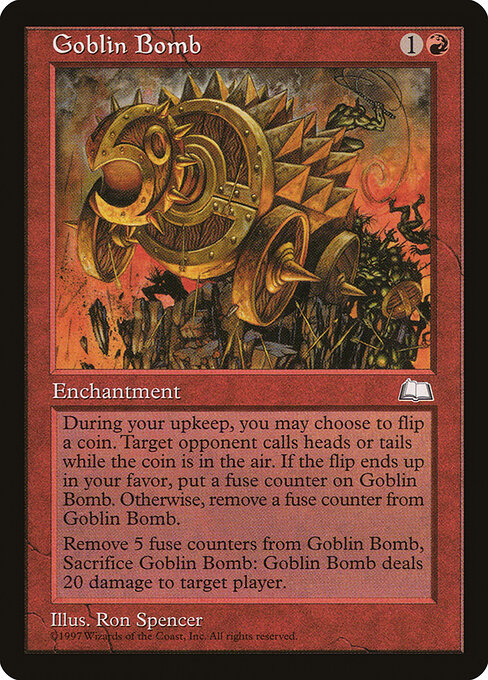 Carta Bomba de los trasgos — Weatherlight · WTH · #103