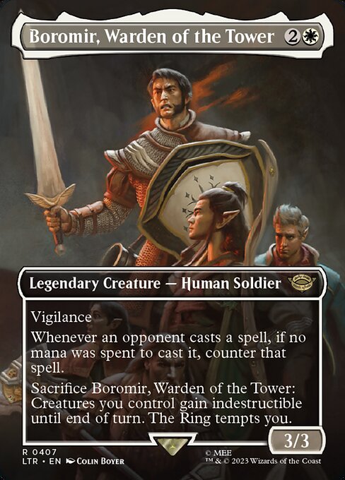 Boromir, Guardián de la Torre