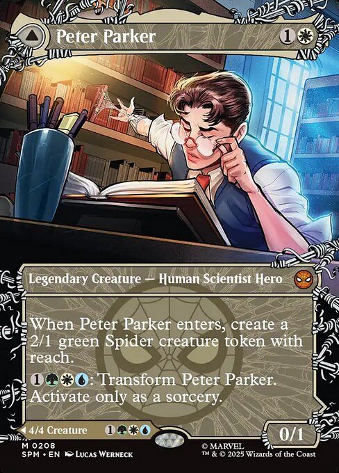 Peter Parker // Amazing Spider-Man (cara frontal)