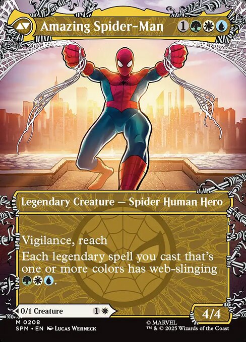 Peter Parker // Amazing Spider-Man (cara trasera)