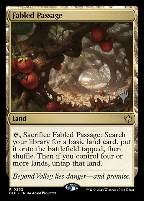 Pasaje de leyenda — Bloomburrow Promos