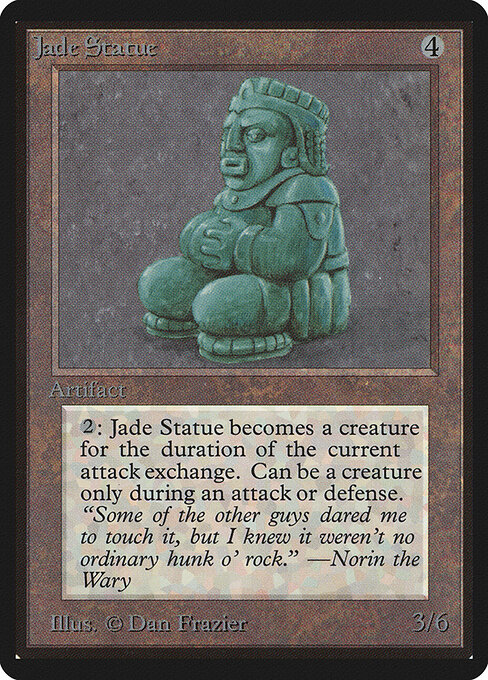 Estatua de jade — Limited Edition Beta