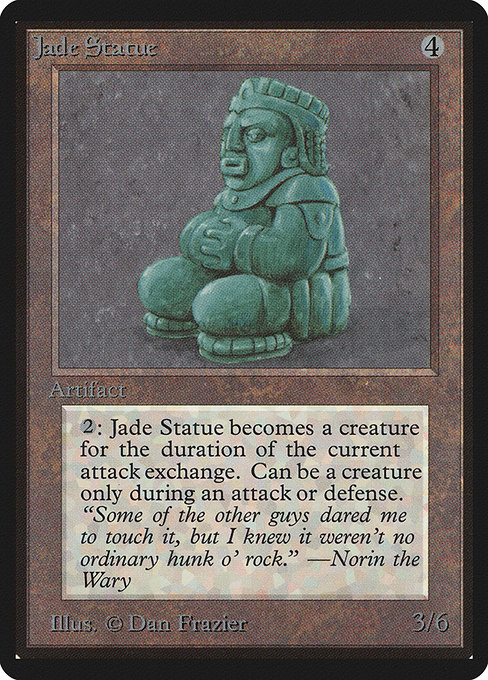 Estatua de jade — Limited Edition Beta