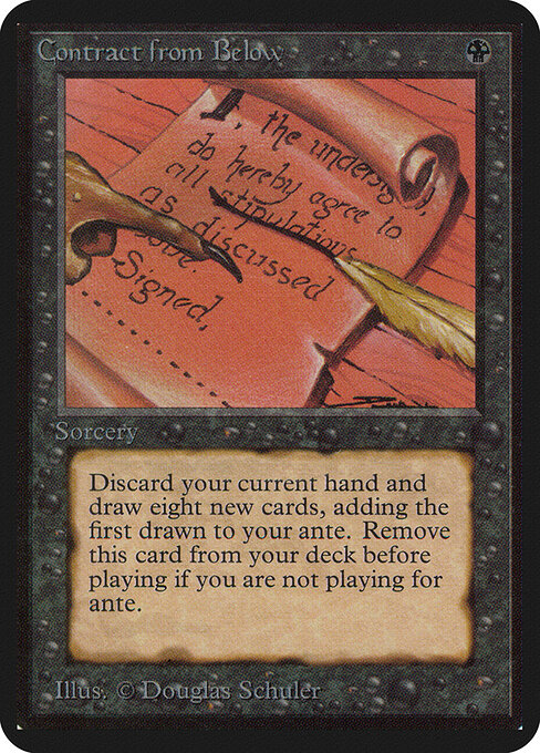 Carta Contract from Below — Limited Edition Alpha · LEA · #96