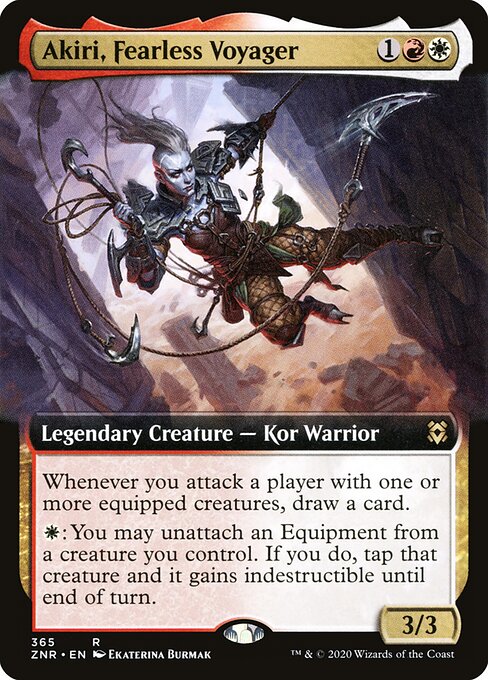 Akiri, viajera valerosa — Zendikar Rising