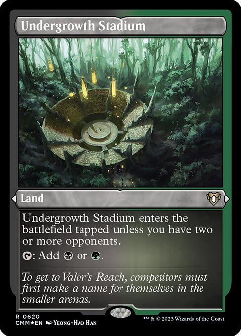 Estadio del sotobosque — Commander Masters