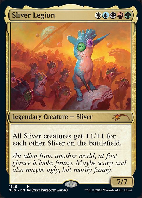 Carta Legión de fragmentados — Secret Lair Drop · SLD · #1149