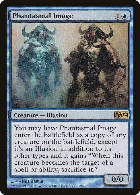Carta Imagen fantasmal — Magic 2012 · M12 · #72