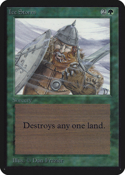Ice Storm — Limited Edition Alpha