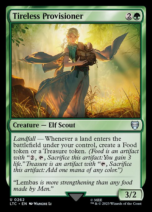 Carta Proveedora incansable — Tales of Middle-earth Commander · LTC · #262