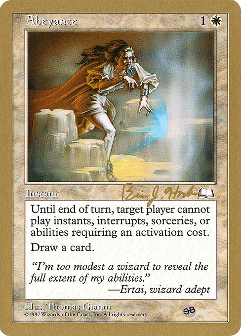 Supresión — World Championship Decks 1998