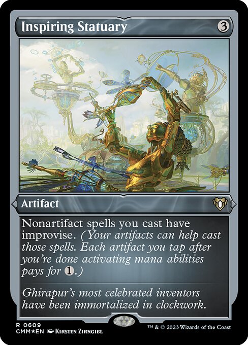 Estatuas inspiradoras — Commander Masters