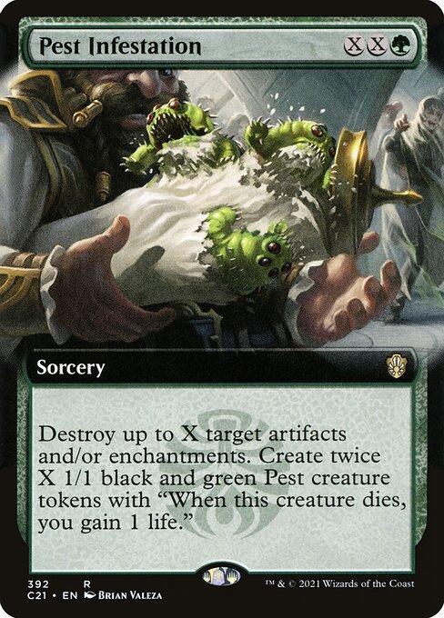 Infestación de plagas — Commander 2021