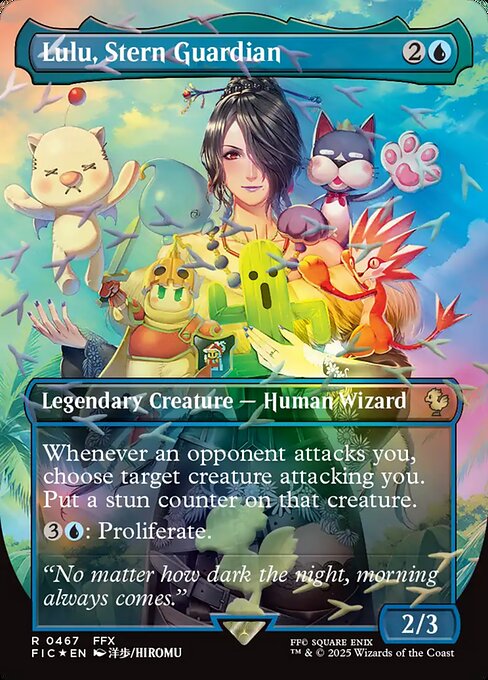 Lulu, guardiana severa — Final Fantasy Commander