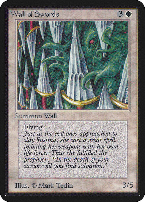 Muro de espadas — Limited Edition Alpha