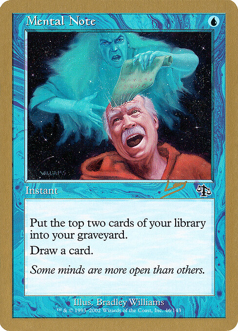 Nota mental — World Championship Decks 2002