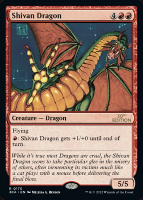 Dragón shivano — 30th Anniversary Edition