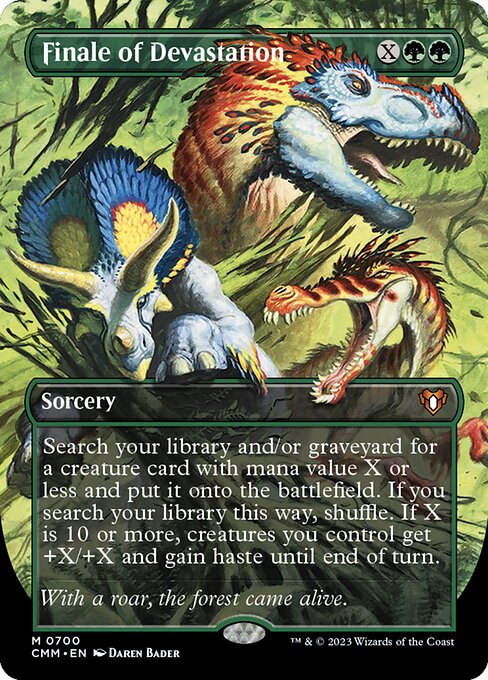Final de devastación — Commander Masters