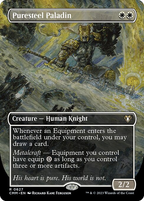 Paladín de acero puro — Commander Masters