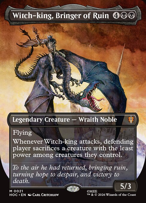 Witch-king, Bringer of Ruin — The Hobbit Eternal