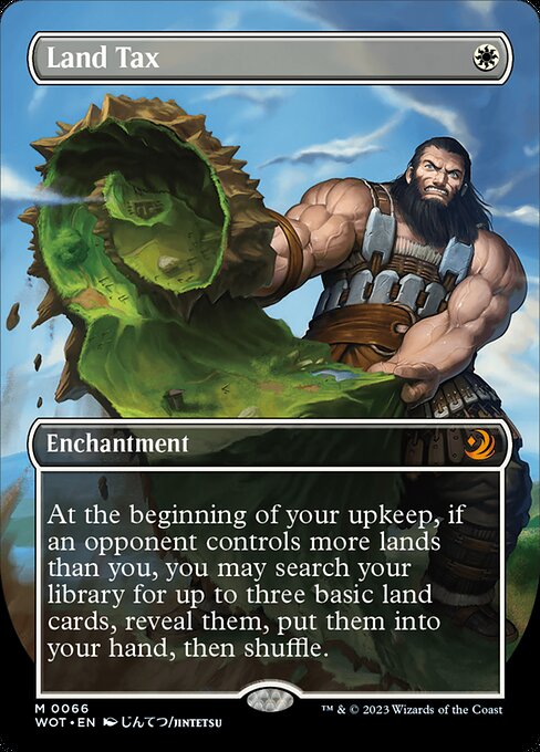 Carta Impuesto sobre las tierras — Wilds of Eldraine: Enchanting Tales · WOT · #66