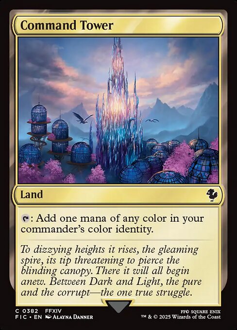 Torre de mando — Final Fantasy Commander
