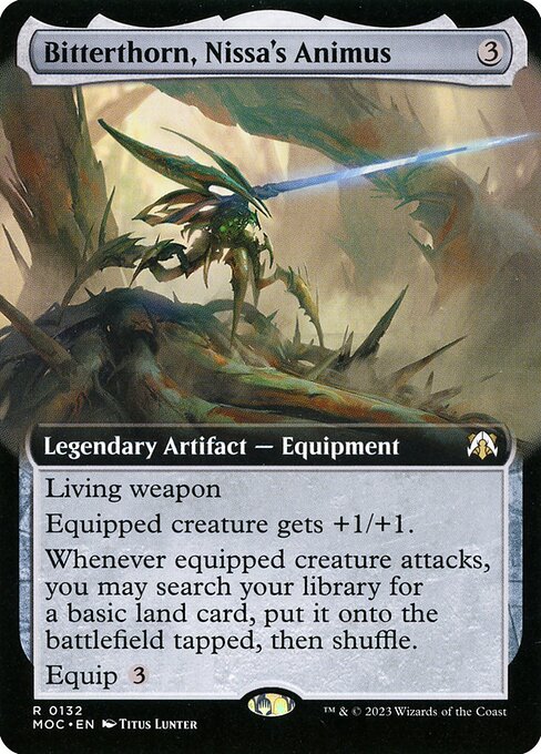 Espinamarga, la Animosidad de Nissa — March of the Machine Commander