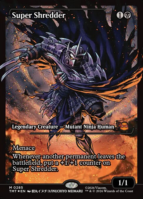 Carta Supershredder — Teenage Mutant Ninja Turtles · TMT · #285
