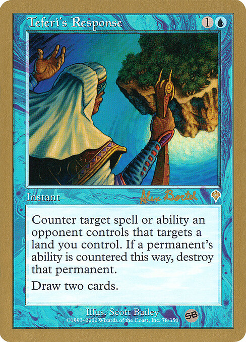 Respuesta de Teferi — World Championship Decks 2001