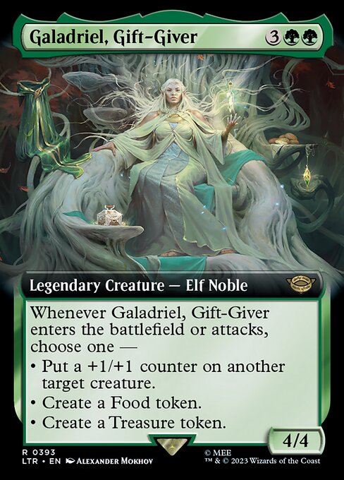 Galadriel, dadora de regalos — The Lord of the Rings: Tales of Middle-earth