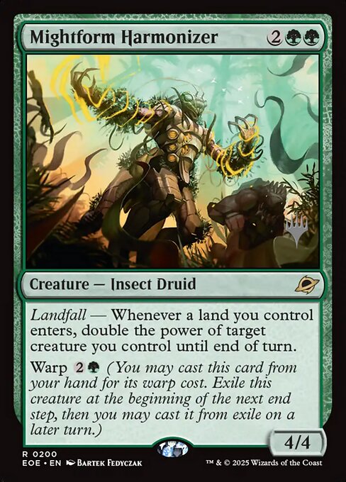 Carta Armonizante vigorforme — Edge of Eternities Promos · PEOE · #200p