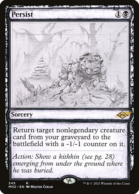 Carta Persistir — Modern Horizons 2 · MH2 · #345