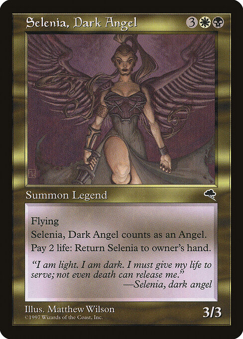 Carta Selenia, ángel perverso — Tempest · TMP · #270