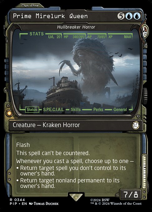 Horror destrozacascos — Fallout