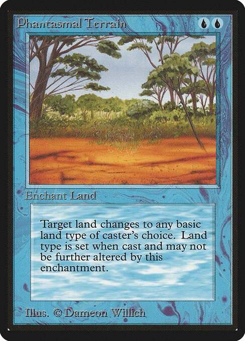 Carta Terreno fantasmal — Limited Edition Beta · LEB · #69