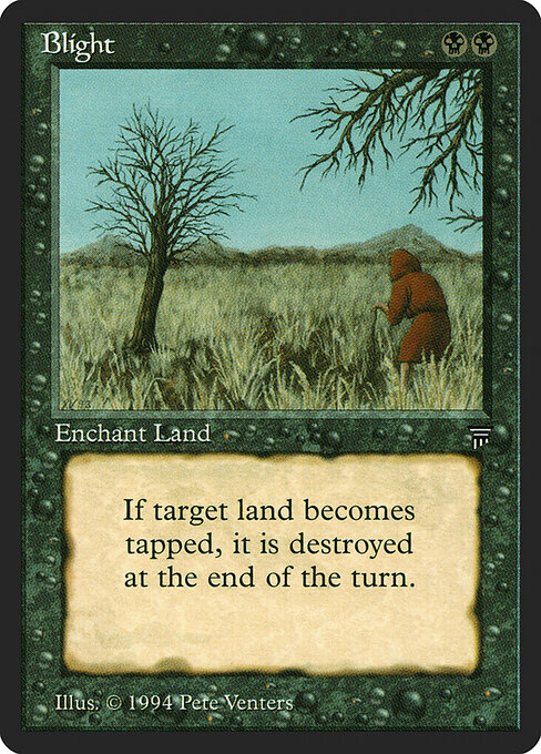 Carta Tierra estéril — Legends · LEG · #89