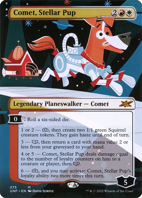 Comet, Stellar Pup — Unfinity