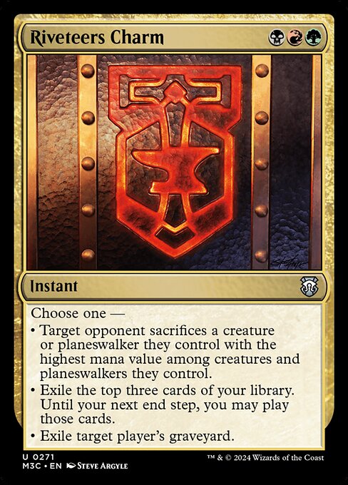 Carta Amuleto de los Remachadores — Modern Horizons 3 Commander · M3C · #271