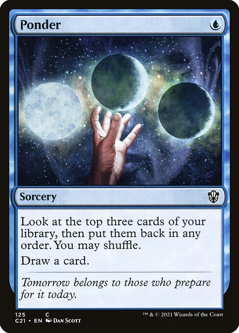 Reflexionar — Commander 2021