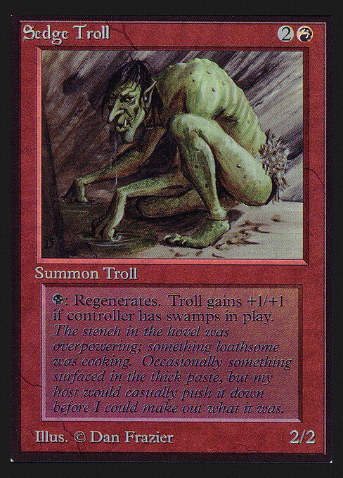Sedge Troll — Intl. Collectors' Edition