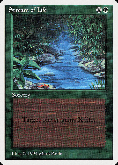 Carta Manantial de vida — Summer Magic / Edgar · SUM · #217