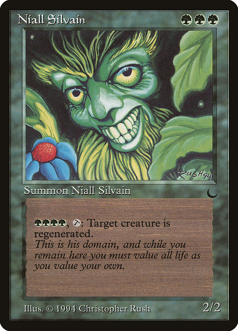 Carta Niall Silvain (The Dark)