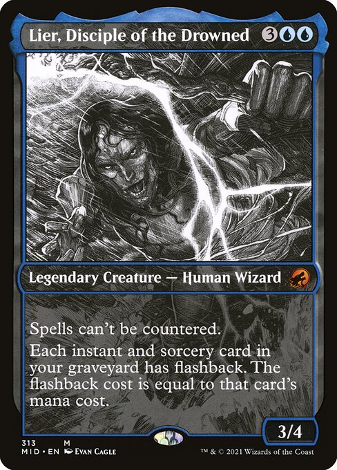 Lier, discípulo de los ahogados — Innistrad: Midnight Hunt