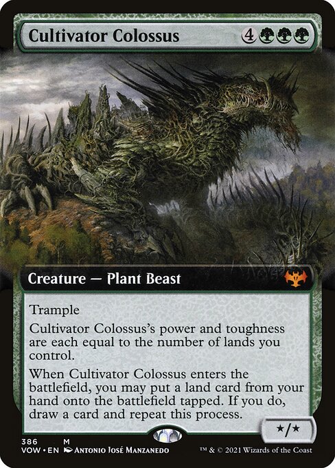 Coloso cultivador — Innistrad: Crimson Vow