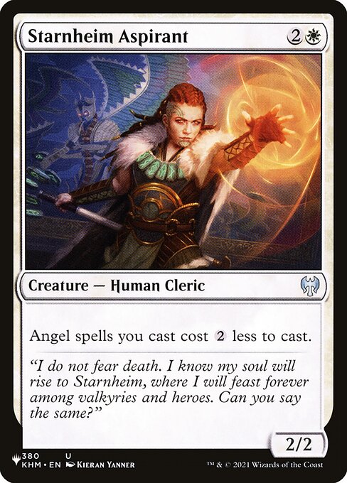 Aspirante del Starnheim — The List