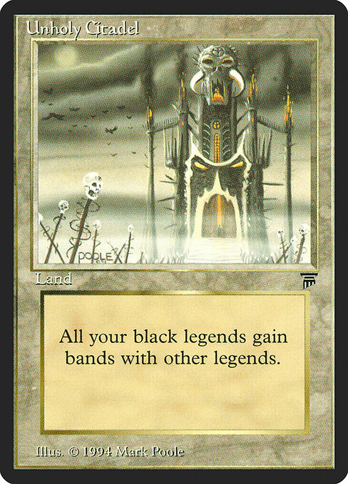 Carta Unholy Citadel — Legends · LEG · #309